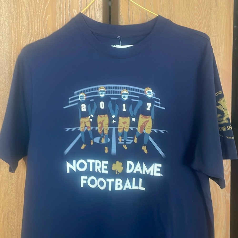 NWT - Notre ☘️Dame Football - 2017 - pristine